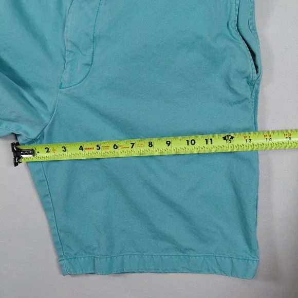 Southern Tide Skipjack Shorts Mens 35 Blue Teal Pima Cotton Modal Chino Coastal - Picture 11 of 12